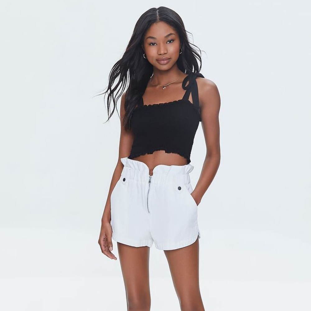 NWT BLACK CROP TOP!